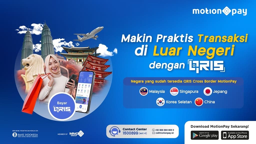 Liburan ke Luar Negeri Tanpa Ribet, MotionPay Hadirkan Fitur QRIS Cross-Border di Singapura hingga Korsel Liburan ke Luar Negeri Tanpa Ribet, MotionPay Hadirkan Fitur QRIS Cross-Border di Singapura hingga Korsel