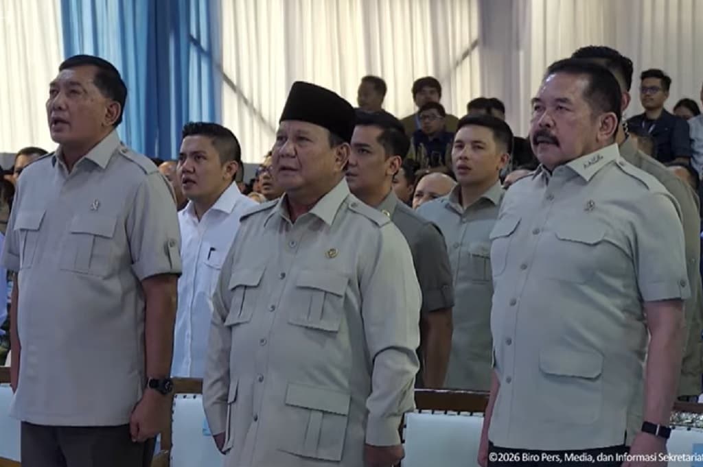 Prabowo Hadiri Penyerahan Uang Rp10,2 Triliun Hasil Kerja Satgas PKH Prabowo Hadiri Penyerahan Uang Rp10,2 Triliun Hasil Kerja Satgas PKH