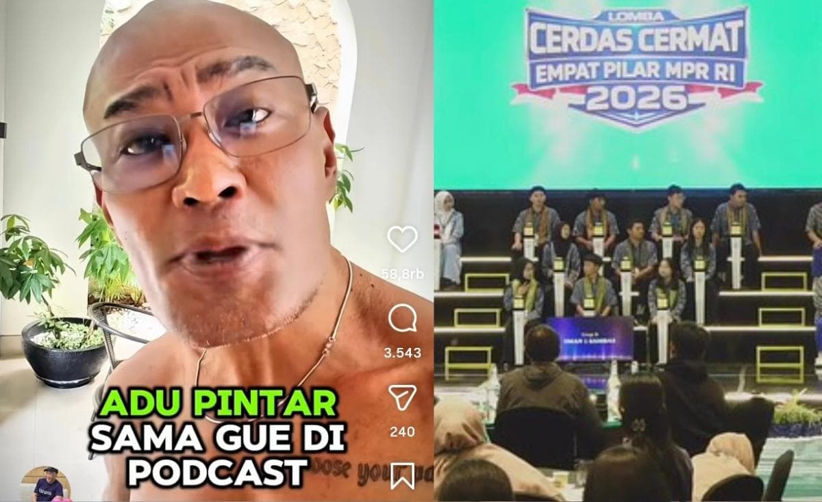 Deddy Corbuzier Ngamuk Tantang Juri Cerdas Cermat 4 Pilar MPR Adu Pintar di Podcast Deddy Corbuzier Ngamuk Tantang Juri Cerdas Cermat 4 Pilar MPR Adu Pintar di Podcast