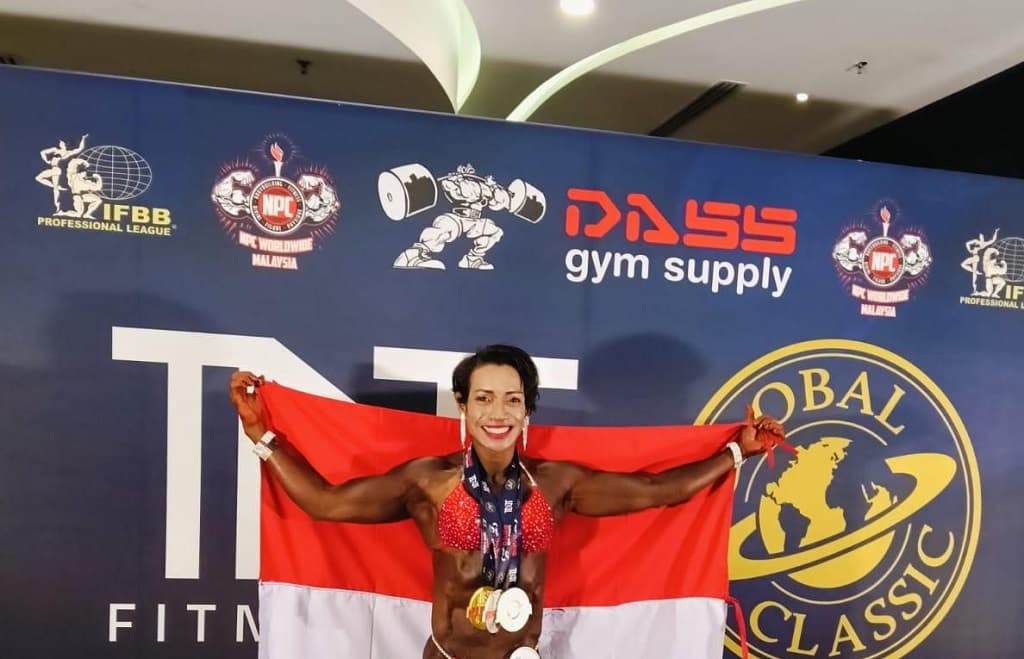 Hebat! Polwan Kapolsek Baguala Maluku Raih 3 Medali Kejuaraan Binaraga Internasional Hebat! Polwan Kapolsek Baguala Maluku Raih 3 Medali Kejuaraan Binaraga Internasional