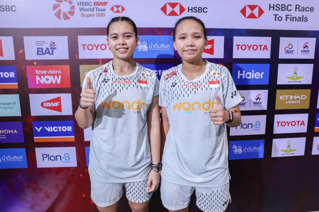 Komentar Isyana/Rinjani usai Cetak Sejarah di Thailand Open 2026 Komentar Isyana/Rinjani usai Cetak Sejarah di Thailand Open 2026