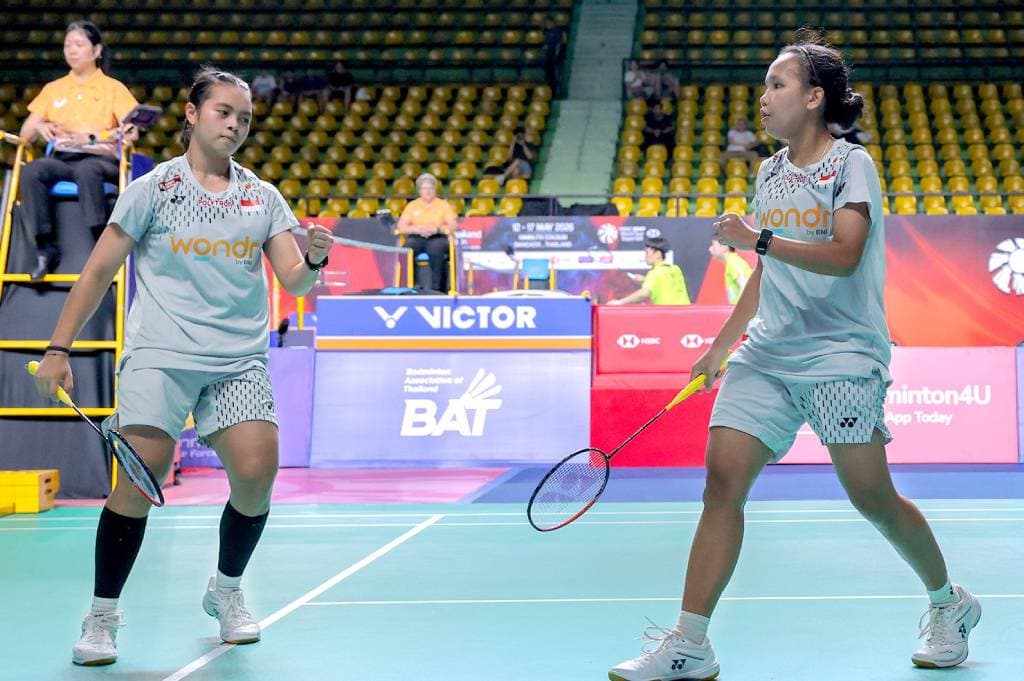Isyana/Rinjani Singkirkan Wakil China, Indonesia Tambah Wakil di Perempat Final Thailand Open 2026 Isyana/Rinjani Singkirkan Wakil China, Indonesia Tambah Wakil di Perempat Final Thailand Open 2026