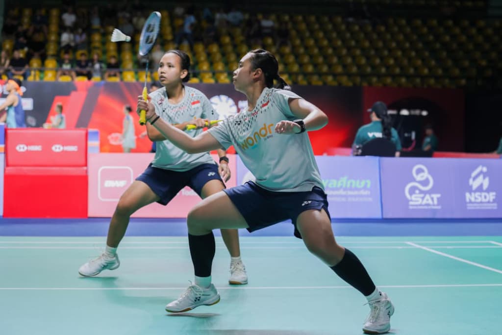 Tersingkir di Thailand Open 2026, Isyana/Rinjani Bidik Hasil Lebih Baik di Malaysia Masters Tersingkir di Thailand Open 2026, Isyana/Rinjani Bidik Hasil Lebih Baik di Malaysia Masters