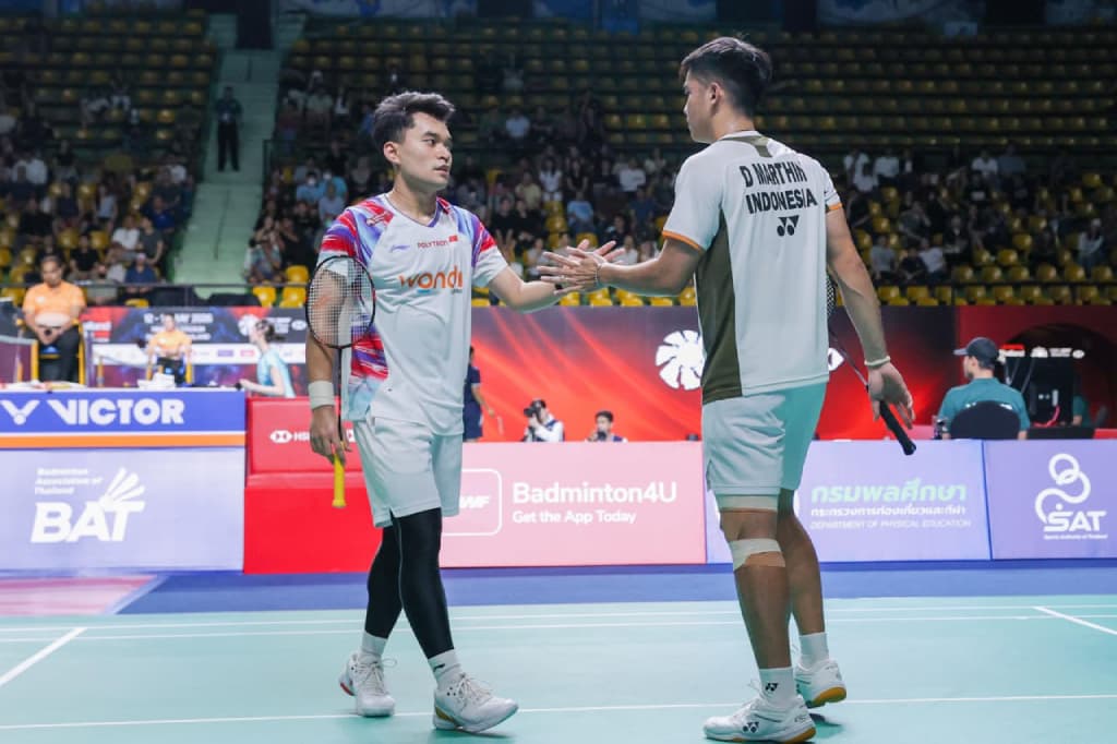 Leo/Daniel Tembus Semifinal Thailand Open 2026, Langsung Ancam Wakil China Leo/Daniel Tembus Semifinal Thailand Open 2026, Langsung Ancam Wakil China
