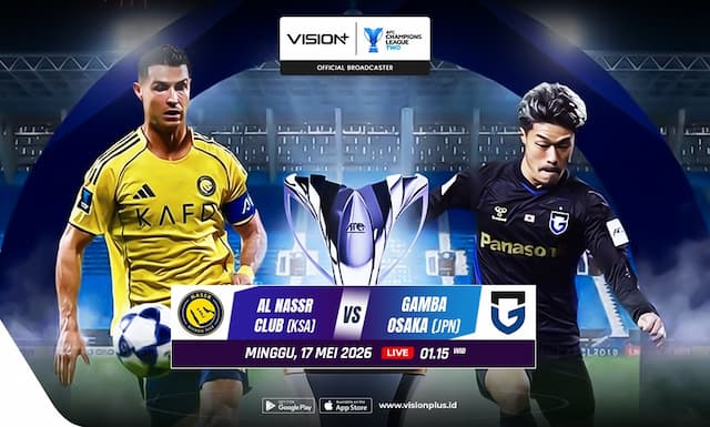 Link Live Streaming Al Nassr vs Gamba Osaka di Final ACL Two 2026 Link Live Streaming Al Nassr vs Gamba Osaka di Final ACL Two 2026