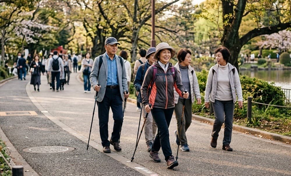 Belum Kuat Lari, Japanese Walking Jadi Alternatif bagi Pemula Jaga Kesehatan Jantung Belum Kuat Lari, Japanese Walking Jadi Alternatif bagi Pemula Jaga Kesehatan Jantung