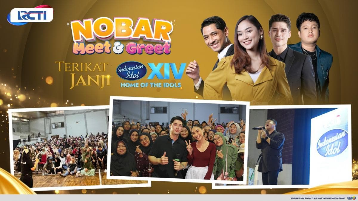 Nobar Meet & Greet Terikat Janji x Indonesian Idol XIV di Karawang Dibanjiri Ratusan Penggemar Nobar Meet & Greet Terikat Janji x Indonesian Idol XIV di Karawang Dibanjiri Ratusan Penggemar