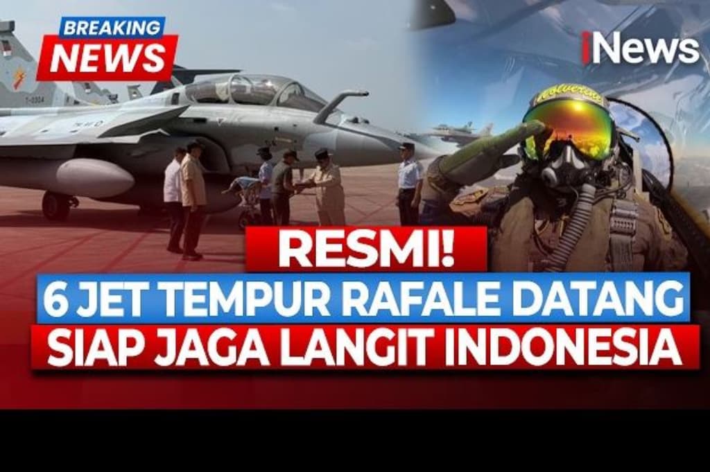 Kekuatan Baru TNI! Misil hingga 6 Jet Tempur Rafale Siap Jaga Langit RI Kekuatan Baru TNI! Misil hingga 6 Jet Tempur Rafale Siap Jaga Langit RI