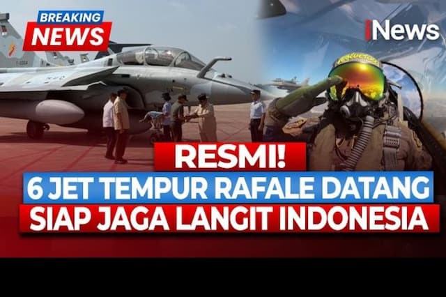 Kekuatan Baru TNI! Misil hingga 6 Jet Tempur Rafale Siap Jaga Langit RI Kekuatan Baru TNI! Misil hingga 6 Jet Tempur Rafale Siap Jaga Langit RI