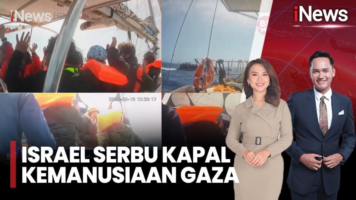 Detik-Detik Israel Bajak Kapal Kemanusiaan, 5 WNI Termasuk Jurnalis Indonesia Ditahan Detik-Detik Israel Bajak Kapal Kemanusiaan, 5 WNI Termasuk Jurnalis Indonesia Ditahan