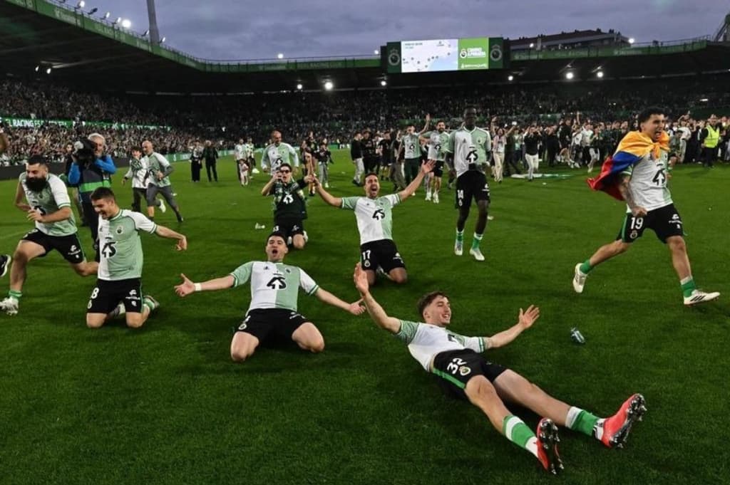 Racing Santander Resmi Promosi ke LaLiga, Bangkit dari Masa Kelam 14 Tahun Racing Santander Resmi Promosi ke LaLiga, Bangkit dari Masa Kelam 14 Tahun