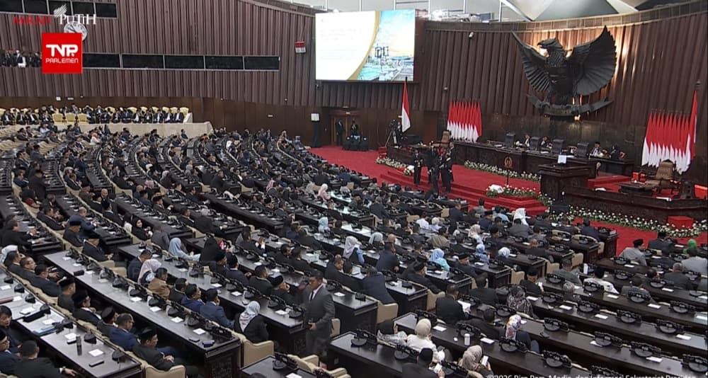 Nyaris Penuh! Rapat Paripurna DPR Dihadiri 451 Anggota saat Prabowo Pidato Nyaris Penuh! Rapat Paripurna DPR Dihadiri 451 Anggota saat Prabowo Pidato