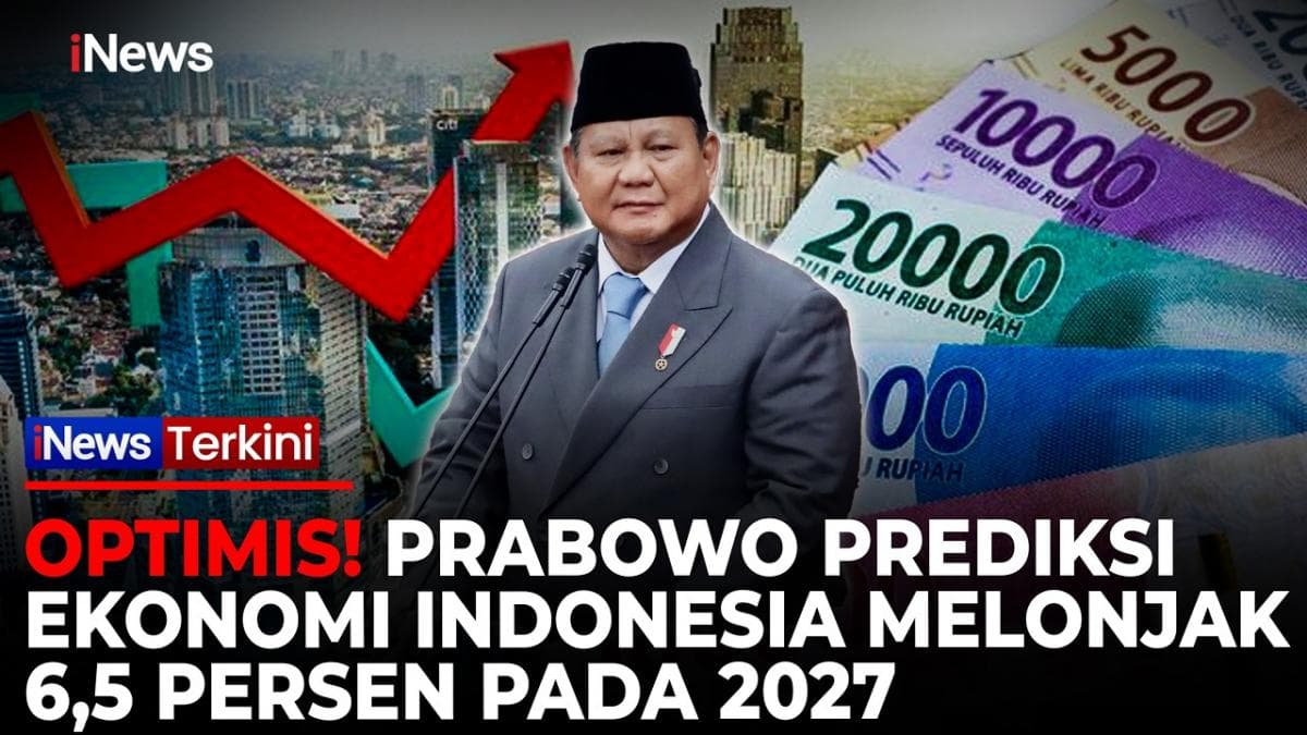 Paparkan KEM-PPKF 2027, Presiden Prabowo Targetkan Pertumbuhan Ekonomi 5,8 Hingga 6,5 Paparkan KEM-PPKF 2027, Presiden Prabowo Targetkan Pertumbuhan Ekonomi 5,8 Hingga 6,5