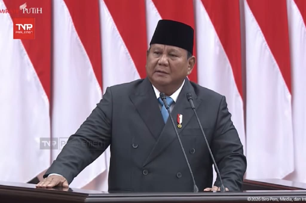 Prabowo Pidato di DPR: Bangsa Indonesia Pernah Ditempatkan di Bawah Anjing oleh Penjajah Prabowo Pidato di DPR: Bangsa Indonesia Pernah Ditempatkan di Bawah Anjing oleh Penjajah