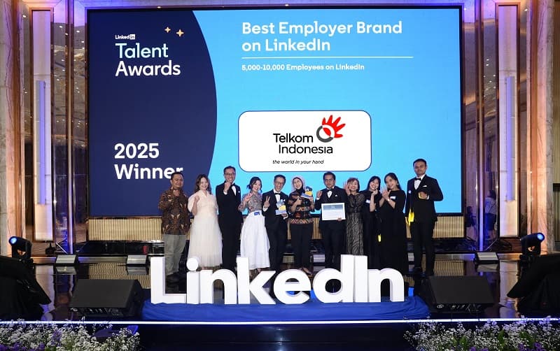 TelkomGroup Raih 2 Penghargaan Bergengsi di LinkedIn Talent Awards 2025 TelkomGroup Raih 2 Penghargaan Bergengsi di LinkedIn Talent Awards 2025