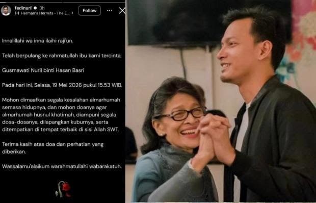 Detik-Detik Kepergian Ibunda Fedi Nuril, Mengharukan sang Anak Bimbing Zikir Detik-Detik Kepergian Ibunda Fedi Nuril, Mengharukan sang Anak Bimbing Zikir