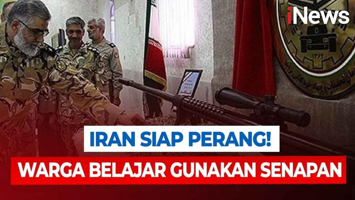 Warga Iran Mulai Latihan Senjata Antisipasi Serangan Amerika dan Israel Warga Iran Mulai Latihan Senjata Antisipasi Serangan Amerika dan Israel