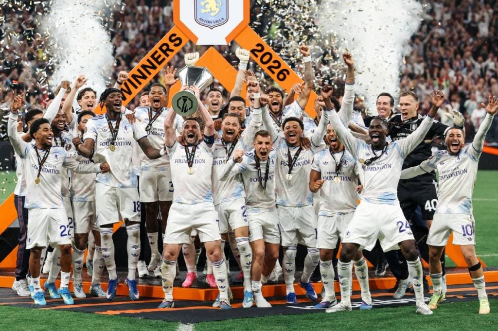 Aston Villa Juara Liga Europa 2025-2026 usai Hancurkan Freiburg 3-0, Emery Ukir Sejarah Gila! Aston Villa Juara Liga Europa 2025-2026 usai Hancurkan Freiburg 3-0, Emery Ukir Sejarah Gila!