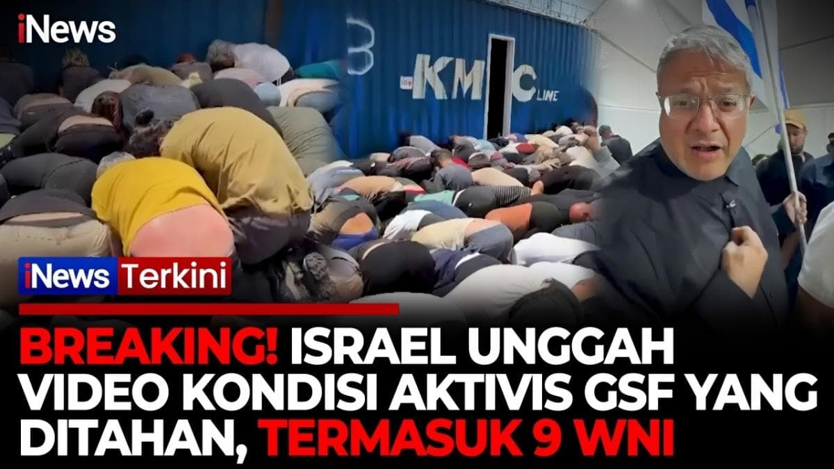 Geger Video Aktivis GSF Dipaksa Berlutut Viral! Termasuk 9 WNI, Hamas Tuding Israel Lakukan Penyiksaan Geger Video Aktivis GSF Dipaksa Berlutut Viral! Termasuk 9 WNI, Hamas Tuding Israel Lakukan Penyiksaan
