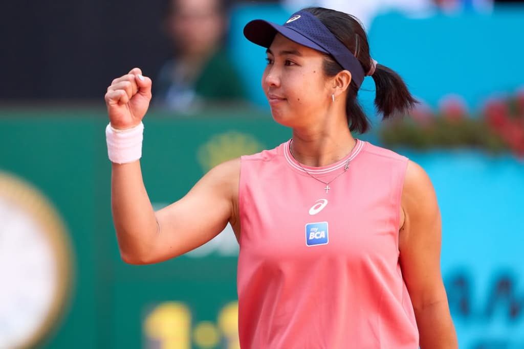 Aldila Sutjiadi Tembus Semifinal Maroko Open 2026, Lewati Duel Brutal 1 Jam 47 Menit Aldila Sutjiadi Tembus Semifinal Maroko Open 2026, Lewati Duel Brutal 1 Jam 47 Menit