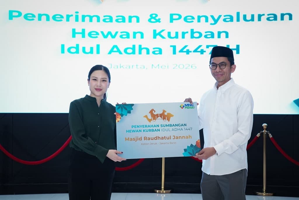 Sambut Iduladha, MNC Peduli Salurkan Hewan Kurban ke Masjid Raudhatul Jannah Sambut Iduladha, MNC Peduli Salurkan Hewan Kurban ke Masjid Raudhatul Jannah