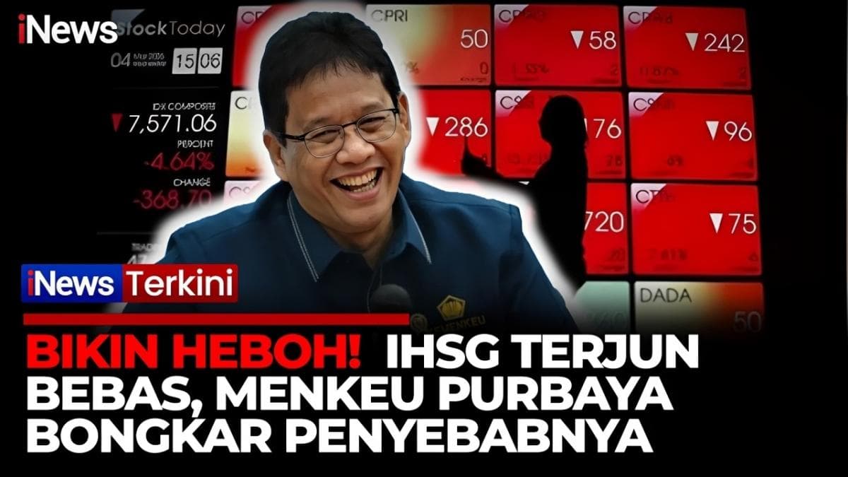 IHSG Anjlok usai BUMN Ekspor SDA Dibentuk, Menkeu Purbaya Bongkar Penyebabnya IHSG Anjlok usai BUMN Ekspor SDA Dibentuk, Menkeu Purbaya Bongkar Penyebabnya