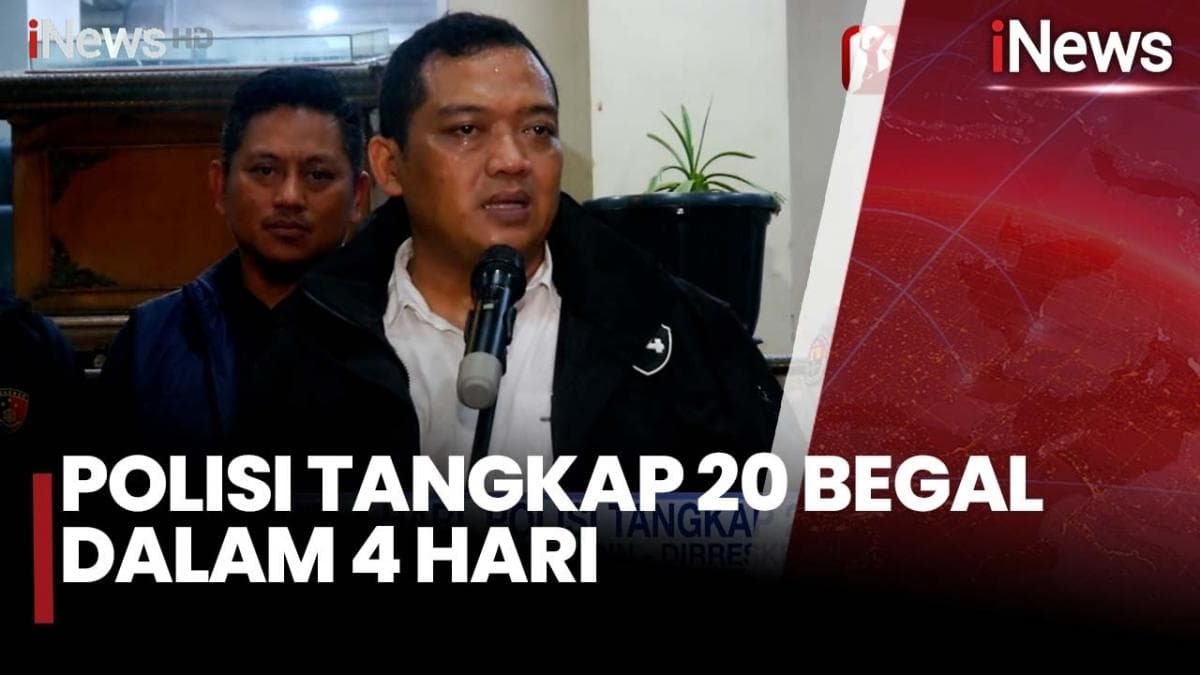 Tim Pemburu Begal Polda Metro Tangkap 36 Pelaku dalam 4 Hari Tim Pemburu Begal Polda Metro Tangkap 36 Pelaku dalam 4 Hari