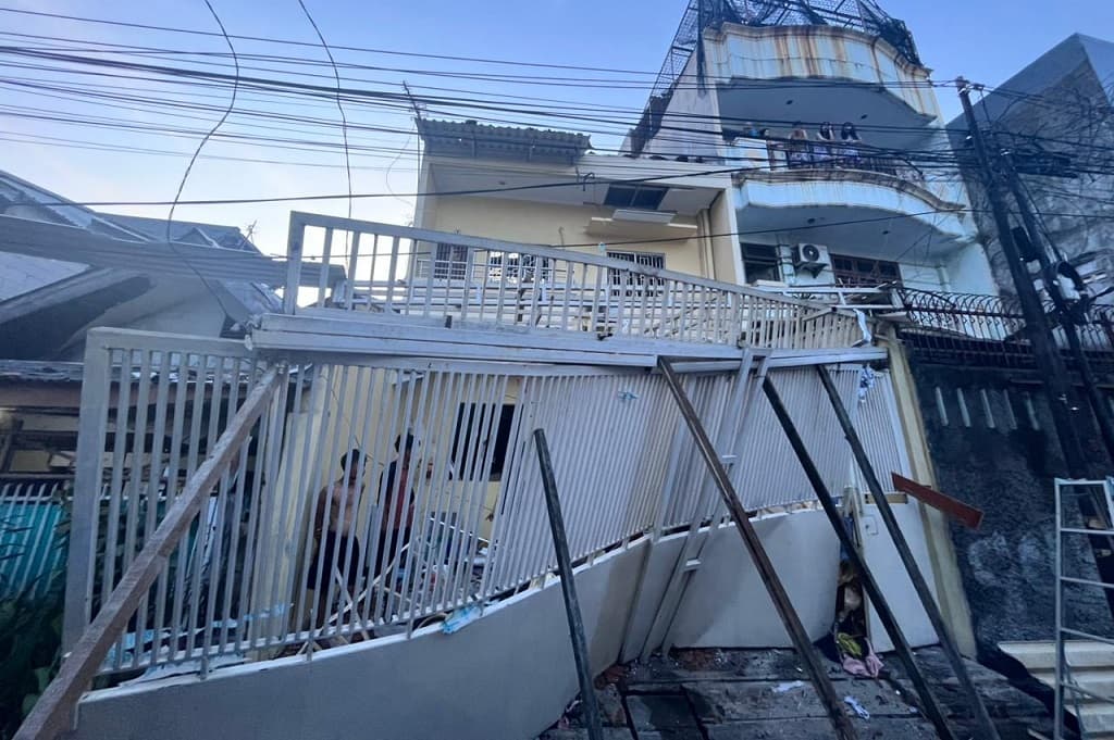 Ngeri! Tabung Gas Meledak, Rumah di Tambora Jakbar Hancur Ngeri! Tabung Gas Meledak, Rumah di Tambora Jakbar Hancur