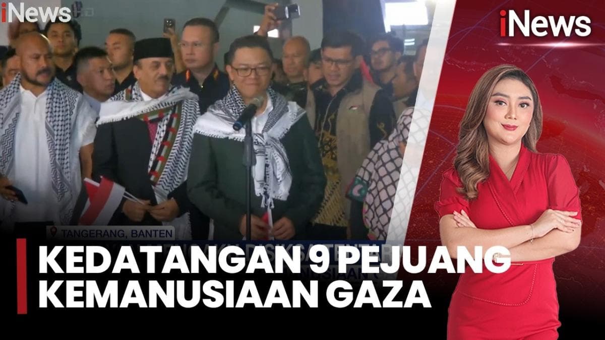 Sempat Diculik Israel, 9 WNI Misi Kemanusiaan Gaza Tiba di Tanah Air dengan Selamat Sempat Diculik Israel, 9 WNI Misi Kemanusiaan Gaza Tiba di Tanah Air dengan Selamat