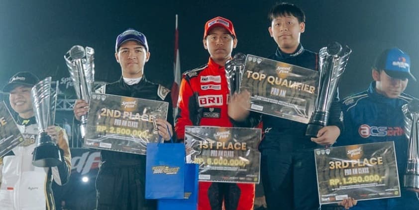 Drifter Kembar 13 Tahun Gegerkan Kejurnas Passion Drift 2026: 1 Juara, 1 Top Qualifier Drifter Kembar 13 Tahun Gegerkan Kejurnas Passion Drift 2026: 1 Juara, 1 Top Qualifier