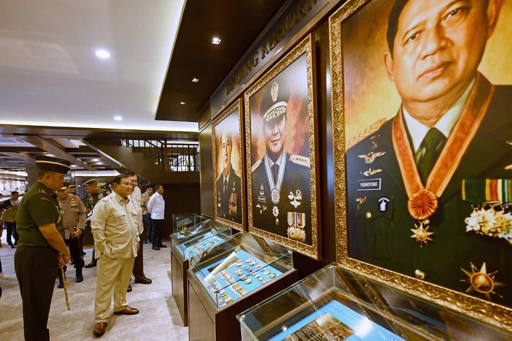 Prabowo Resmikan Museum dan Perpustakaan Seskoad di Bandung Prabowo Resmikan Museum dan Perpustakaan Seskoad di Bandung