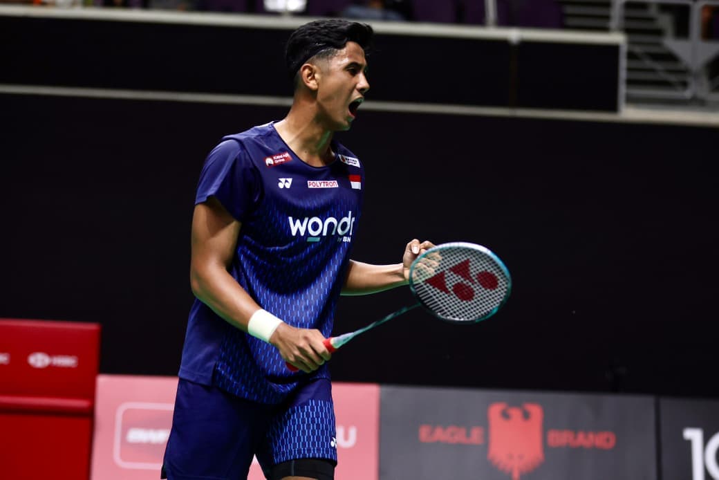 Alwi Farhan Tantang Shi Yuqi usai Singkirkan Toma Popov di Singapore Open 2026 Alwi Farhan Tantang Shi Yuqi usai Singkirkan Toma Popov di Singapore Open 2026