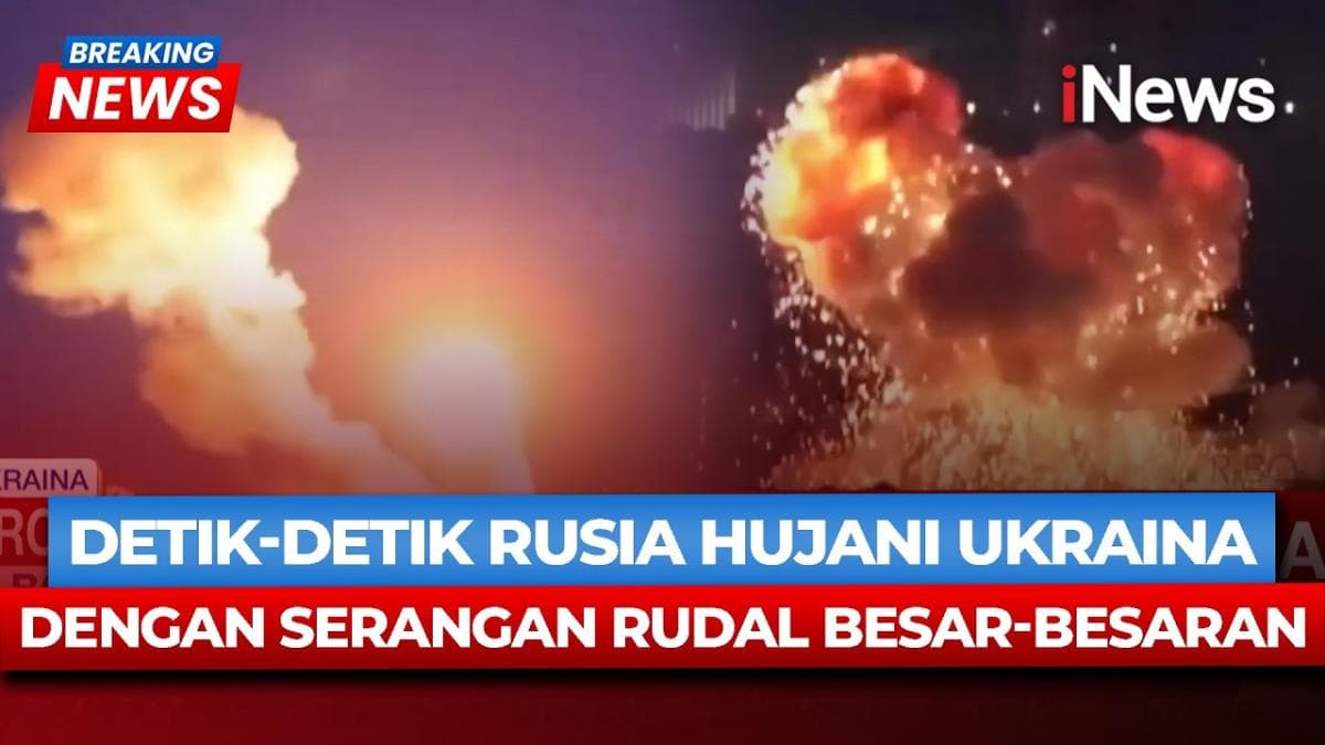 Detik-Detik Ibu Kota Kyiv Diguncang Serangan Rusia, 600 Drone dan 90 Rudal Hantam Ukraina Detik-Detik Ibu Kota Kyiv Diguncang Serangan Rusia, 600 Drone dan 90 Rudal Hantam Ukraina