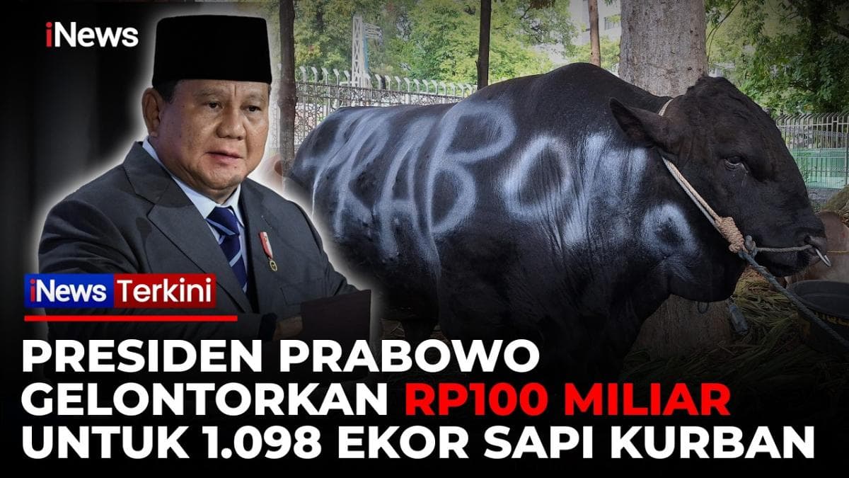 Anggaran Sapi Kurban Presiden Prabowo Capai Rp100 Miliar Anggaran Sapi Kurban Presiden Prabowo Capai Rp100 Miliar