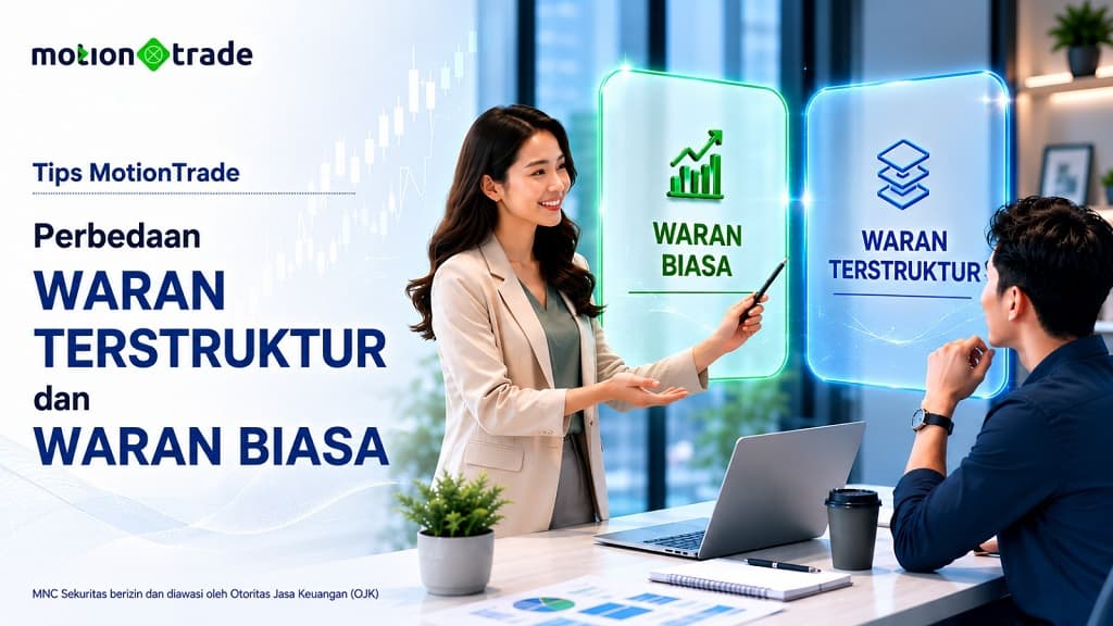 Tips MotionTrade: Simak Perbedaan Waran Terstruktur dan Waran Biasa Tips MotionTrade: Simak Perbedaan Waran Terstruktur dan Waran Biasa
