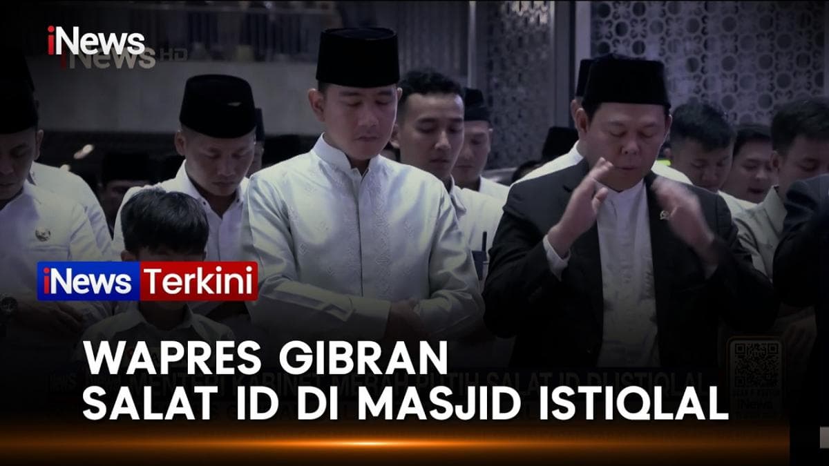 Wapres Gibran Rakabuming Raka Salat Iduladha 1447 H di Masjid Istiqlal Wapres Gibran Rakabuming Raka Salat Iduladha 1447 H di Masjid Istiqlal