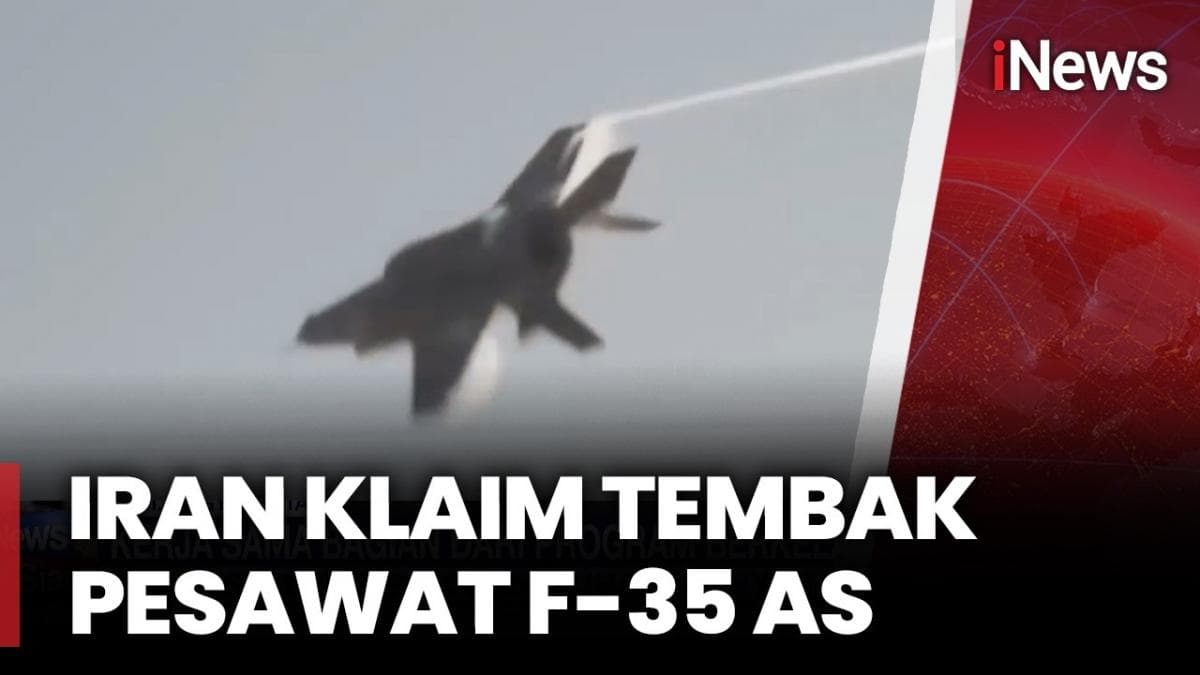 Iran Klaim Jatuhkan Drone MQ-9 Senilai USD30 Juta dan Tembak Jet F-35 AS Iran Klaim Jatuhkan Drone MQ-9 Senilai USD30 Juta dan Tembak Jet F-35 AS
