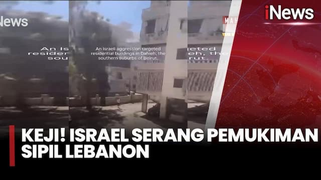 Keji! Israel Hujani 47 Permukiman Sipil Lebanon dengan Serangan Udara Keji! Israel Hujani 47 Permukiman Sipil Lebanon dengan Serangan Udara