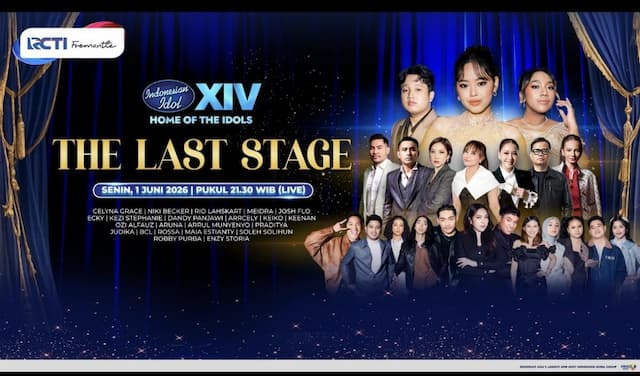 Indonesian Idol: The Last Stage Jadi Panggung Perayaan Paling Emosional Season XIV Indonesian Idol: The Last Stage Jadi Panggung Perayaan Paling Emosional Season XIV