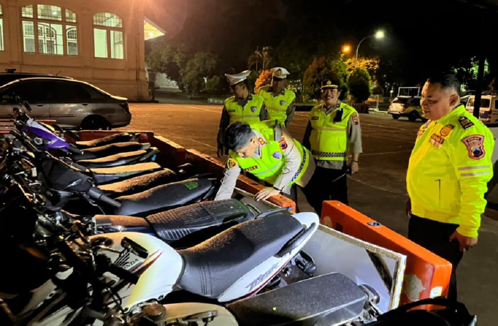 Meresahkan! 23 Motor Knalpot Brong Diamankan Polisi saat Balap Liar di Salatiga Meresahkan! 23 Motor Knalpot Brong Diamankan Polisi saat Balap Liar di Salatiga