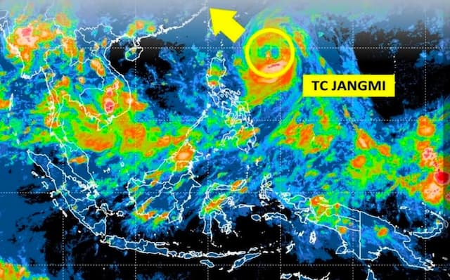 Siklon Tropis Jangmi Menguat, Waspada Gelombang Tinggi di Daerah Ini Siklon Tropis Jangmi Menguat, Waspada Gelombang Tinggi di Daerah Ini