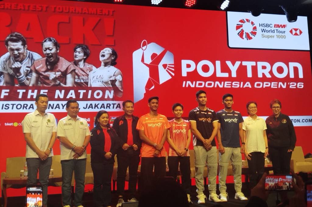 Indonesia Open 2026 Sediakan Hadiah Rp25 Miliar, Bintang Top Dunia Siap Tempur Indonesia Open 2026 Sediakan Hadiah Rp25 Miliar, Bintang Top Dunia Siap Tempur