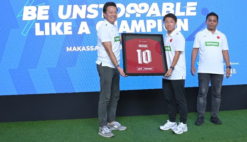 PSM Makassar Siap Menggebrak di Super League 2025/26, Gandeng Sponsor Asal Jepang PSM Makassar Siap Menggebrak di Super League 2025/26, Gandeng Sponsor Asal Jepang