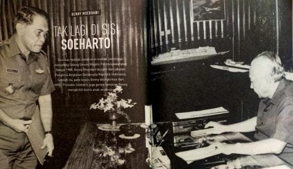 Dalam Keadaan Stroke LB Moerdani Menangis di Kursi Roda saat Temui Soeharto Dalam Keadaan Stroke LB Moerdani Menangis di Kursi Roda saat Temui Soeharto