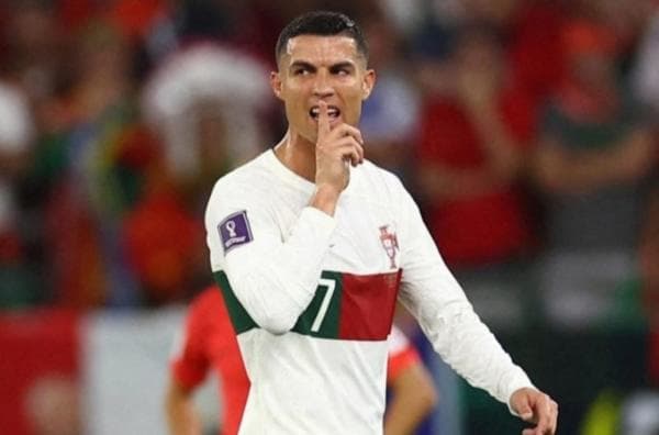 Cristiano Ronaldo Geram Saat Diusir Pemain Korea Selatan di Piala Dunia 2022