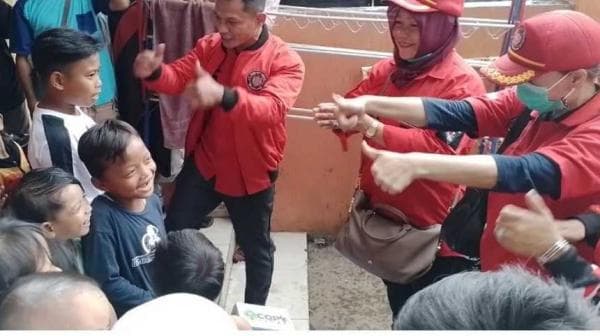 Pemuda Batak Cegah Trauma Anak Pasca Gempa Cianjur