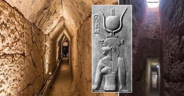 Penemuan Abad 21: Makam Ratu Cleopatra, Ada Terowongan Misterius di Bawah Kuil Kuno di Mesir