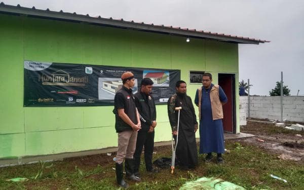 Gandeng DeEP-F, Sidaq Solidarity Bangun Huntara Jannati Penghapal Al-Quran Korban Gempa Cianjur