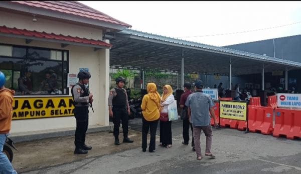Polres Lampung Selatan Tingkatkan Pengamanan Pasca Bom Bunuh Diri di Polsek Astana Anyar