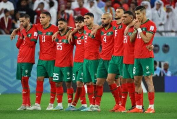 Timnas Maroko Tertangkap Kamera Baca Al Fatihah Sebelum Adu Penalti Melawan Spanyol